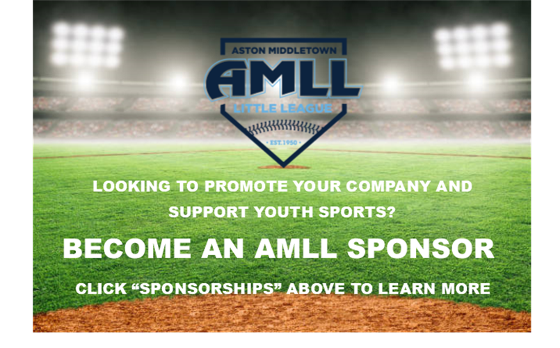SUPPORT AMLL THROUGH SPONSORSHIP OPPORTUNITIES